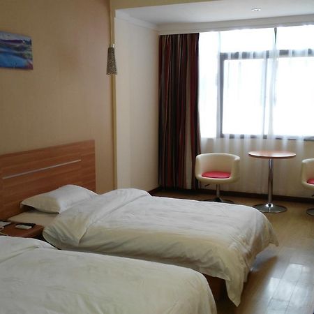 Thank Inn Chain Hotel Henan Xinyang Train Station Gongqu Road Eksteriør billede