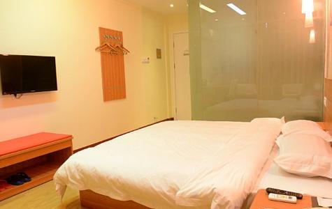 Thank Inn Chain Hotel Henan Xinyang Train Station Gongqu Road Eksteriør billede